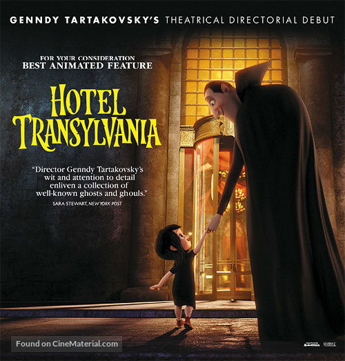 Hotel Transylvania - For your consideration movie poster