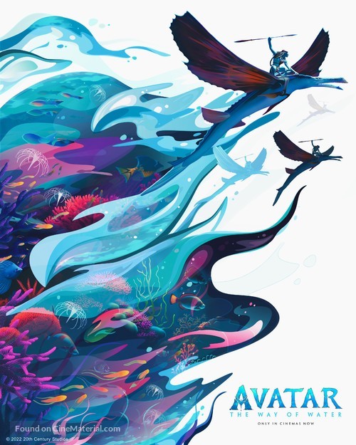 Avatar: The Way of Water - British Movie Poster