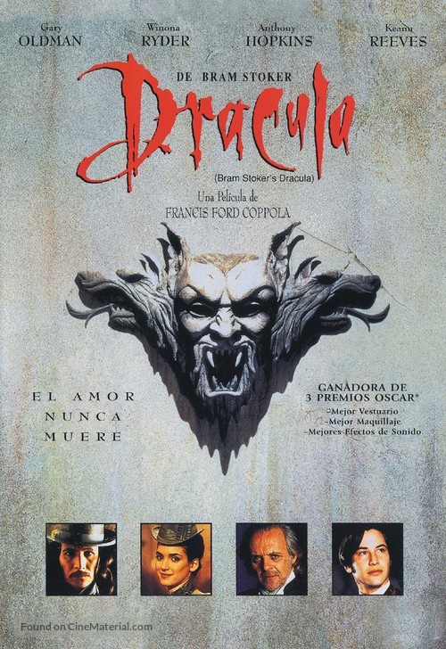 Dracula - Argentinian DVD movie cover