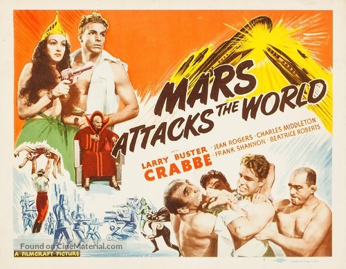 Mars Attacks the World - Movie Poster