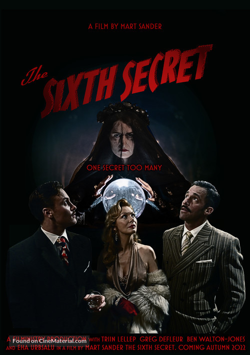 The Sixth Secret - Estonian Movie Poster