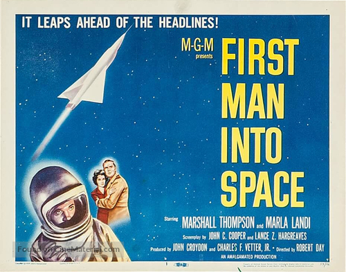 First Man Into Space - Movie Poster