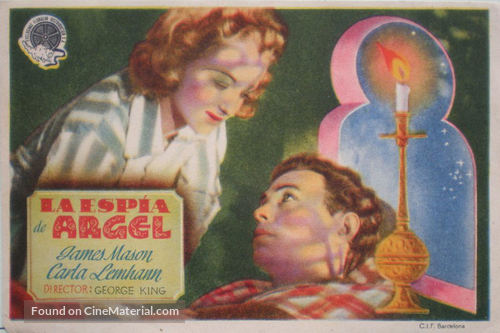 Candlelight in Algeria - Spanish Movie Poster