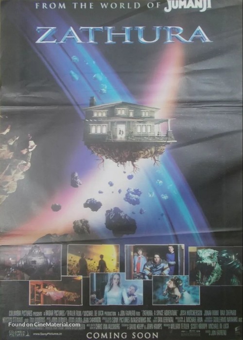 Zathura: A Space Adventure - Indian Movie Poster