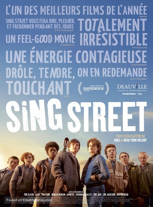 Sing Street - French Movie Poster