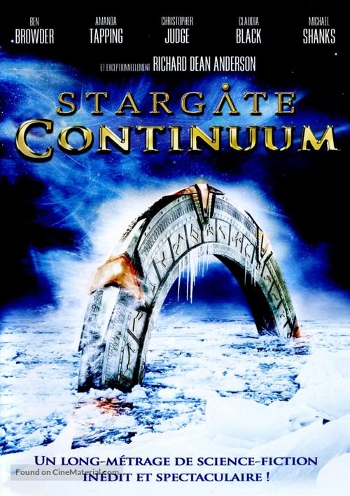 Stargate: Continuum - French DVD movie cover