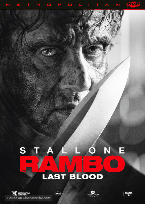 Rambo: Last Blood - French DVD movie cover