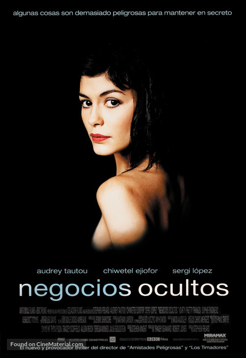 Dirty Pretty Things - Spanish Movie Poster