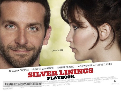 Silver Linings Playbook - British Movie Poster