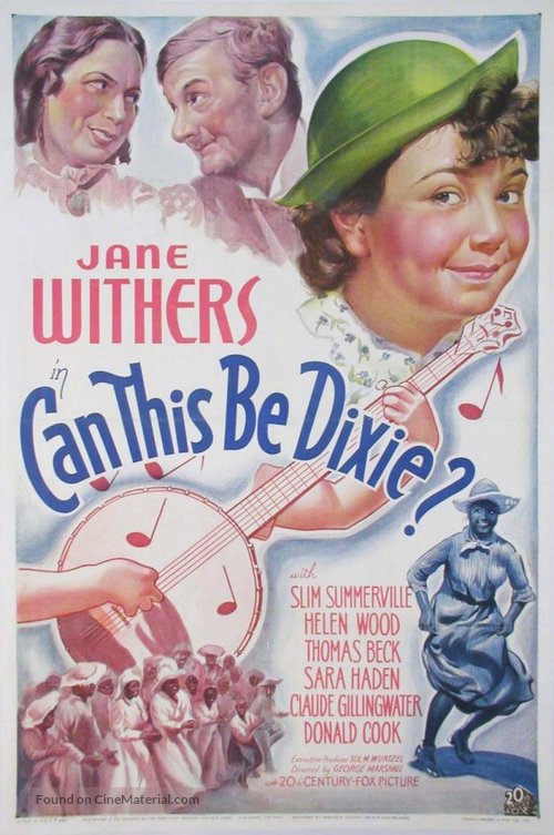 Can This Be Dixie? (1936) movie poster