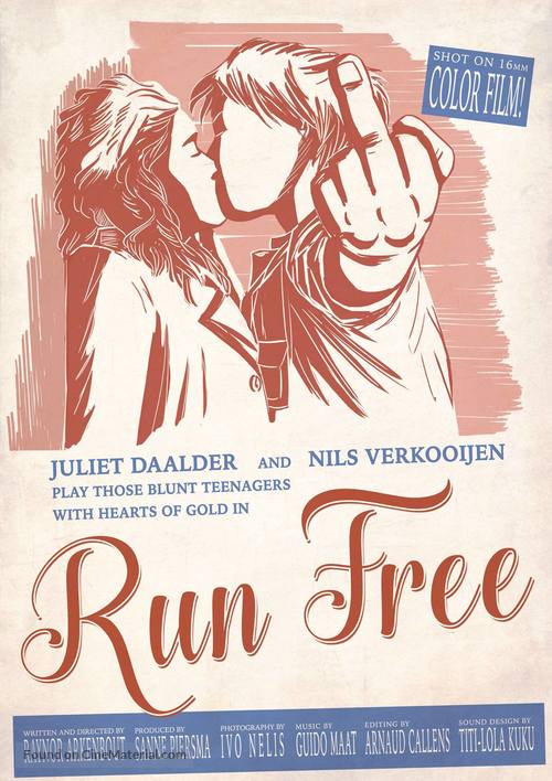 Run Free - Dutch Movie Poster