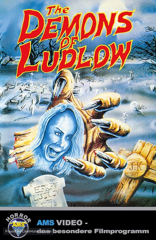 The Demons of Ludlow - German DVD movie cover