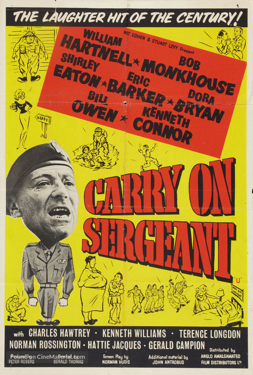 Carry on Sergeant - British Movie Poster