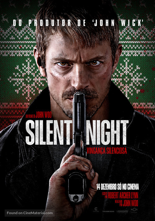 Silent Night - Portuguese Movie Poster