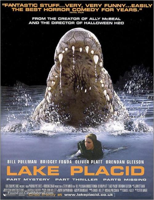 Lake Placid - British Movie Poster