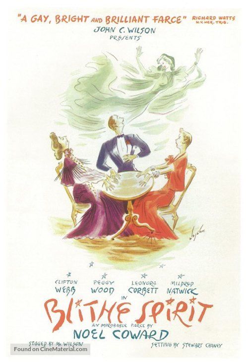 Blithe Spirit - Movie Poster