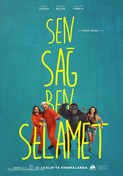 Sen Sag Ben Selamet - Turkish Movie Poster