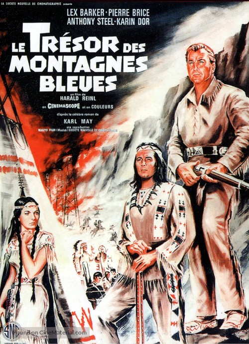 Winnetou - 2. Teil - French Movie Poster