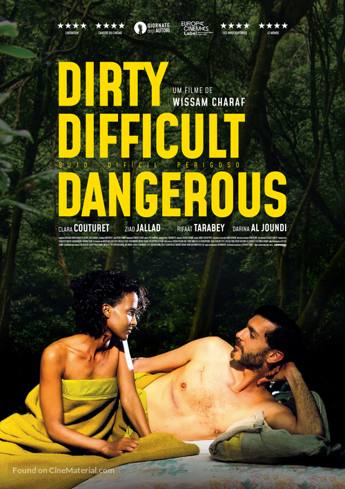 Dirty Difficult Dangerous - Portuguese Movie Poster