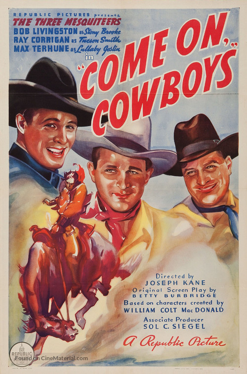 Come On, Cowboys! - Movie Poster