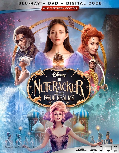 The Nutcracker and the Four Realms - Blu-Ray movie cover