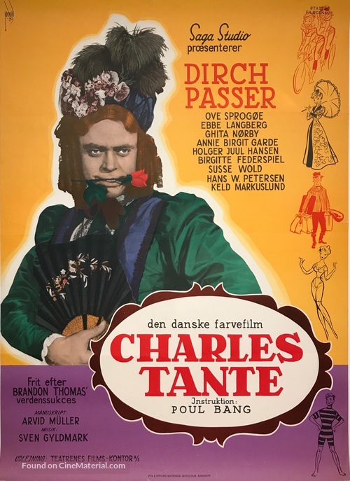 Charles Tante - Danish Movie Poster