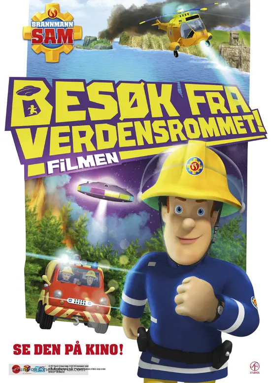 Fireman Sam: Alien Alert! The Movie (2017) Norwegian movie poste...