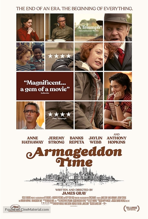 Armageddon Time - Singaporean Movie Poster