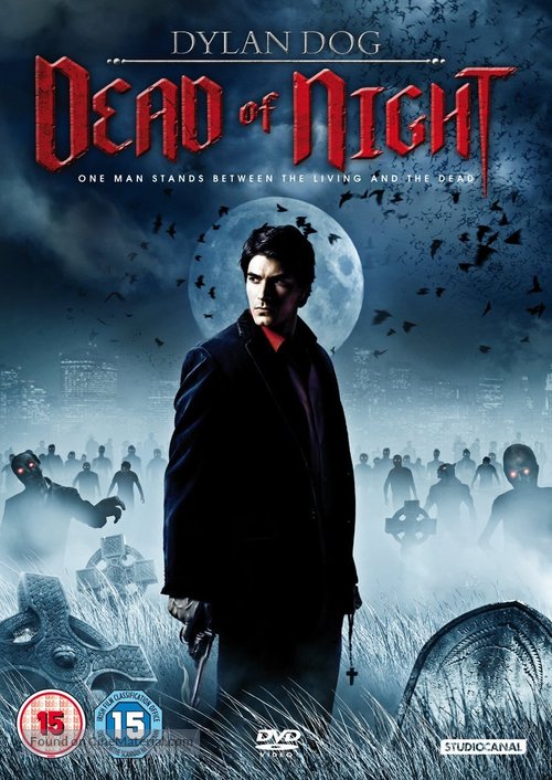 Dylan Dog: Dead of Night - British DVD movie cover