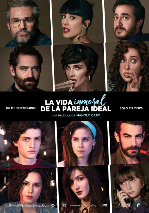 La vida inmoral de la pareja ideal - Spanish Movie Poster