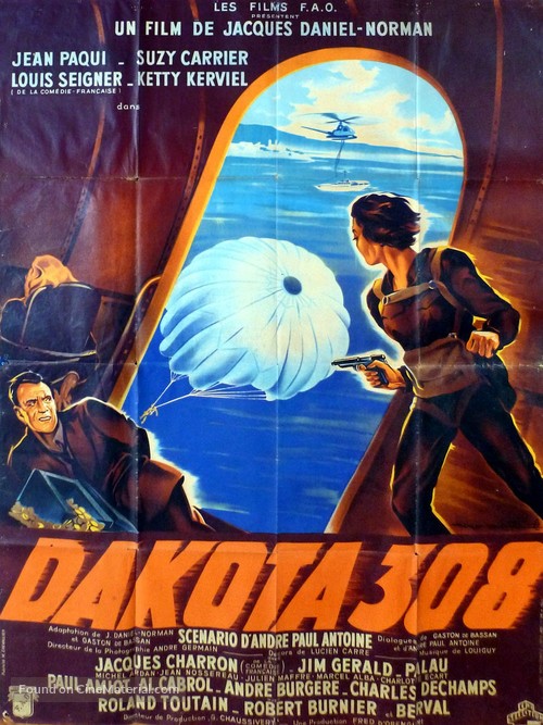 Dakota 308 - French Movie Poster