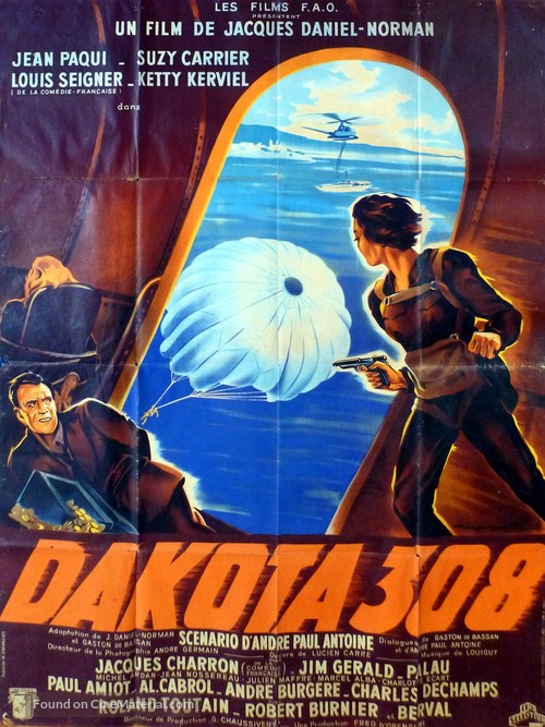 Dakota 308 - French Movie Poster