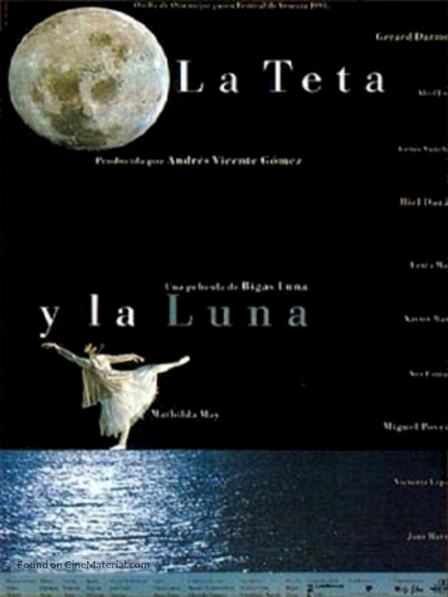 La teta y la luna - Spanish Movie Poster