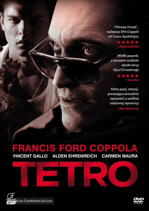 Tetro - Polish DVD movie cover