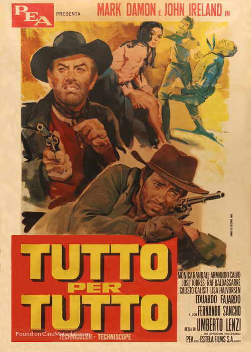 Tutto per tutto - Italian Movie Poster