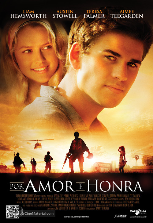 Love and Honor - Brazilian Movie Poster