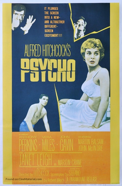 Psycho - Movie Poster