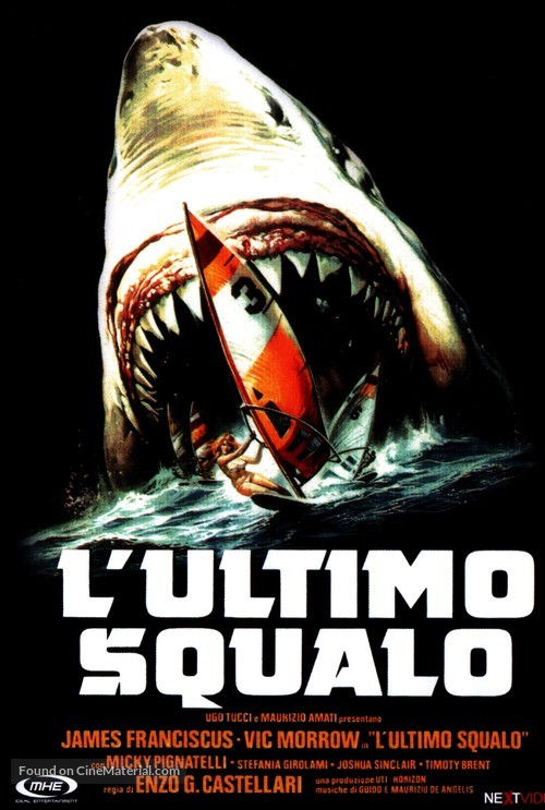 L&#039;ultimo squalo - Italian VHS movie cover