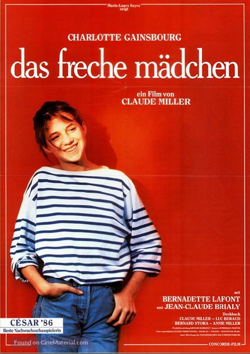 Effront&eacute;e, L\&#039; - German Movie Poster