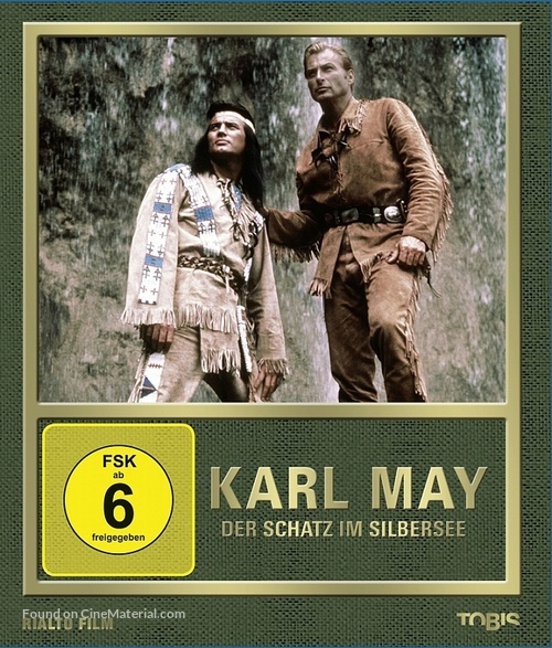 Der Schatz im Silbersee - German Blu-Ray movie cover