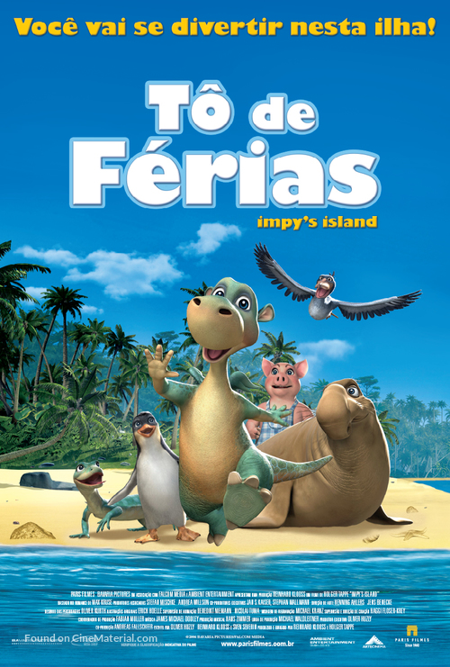 Urmel aus dem Eis - Brazilian Movie Poster