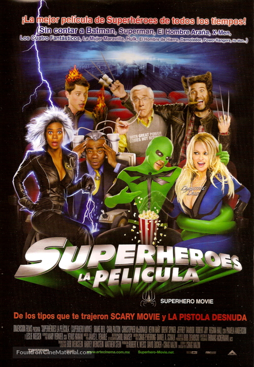 Superhero Movie - Mexican Movie Poster