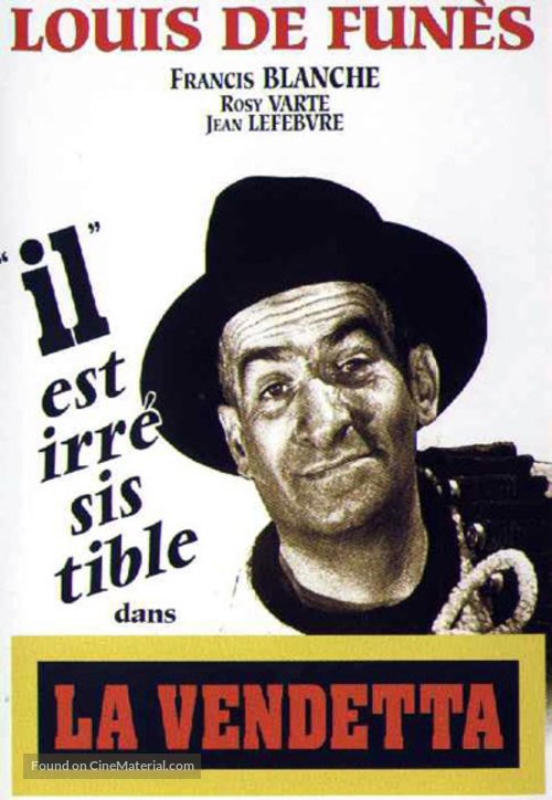 La vendetta - French DVD movie cover