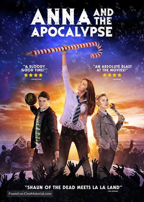 Anna and the Apocalypse - Canadian DVD movie cover