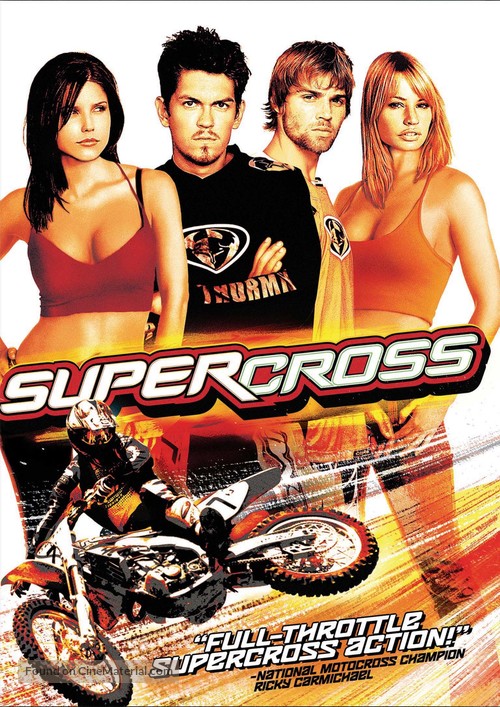 Supercross - DVD movie cover