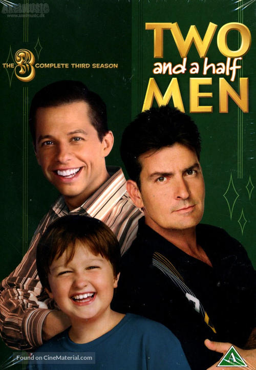 &quot;Two and a Half Men&quot; - Danish DVD movie cover