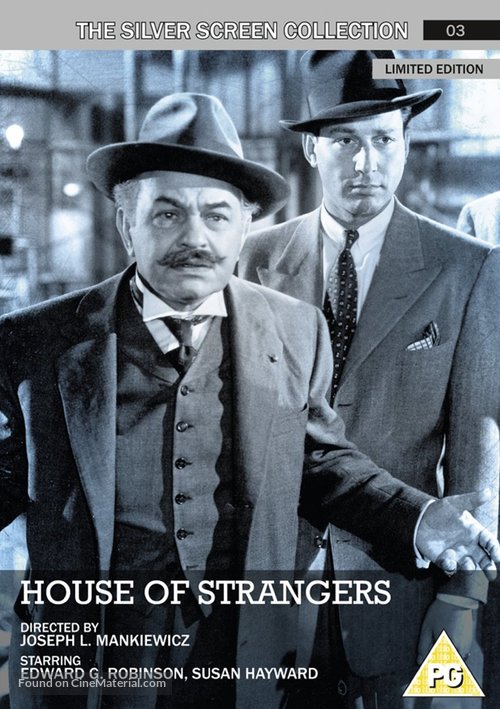 House of Strangers - British DVD movie cover