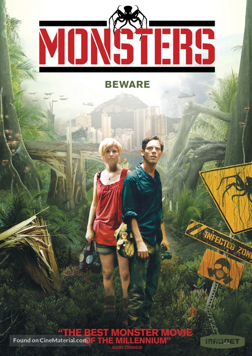 Monsters - DVD movie cover