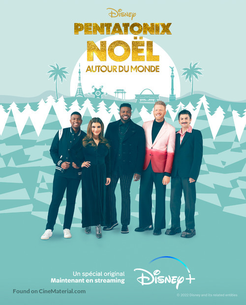 Pentatonix: Around the World for the Holidays - Belgian Movie Poster