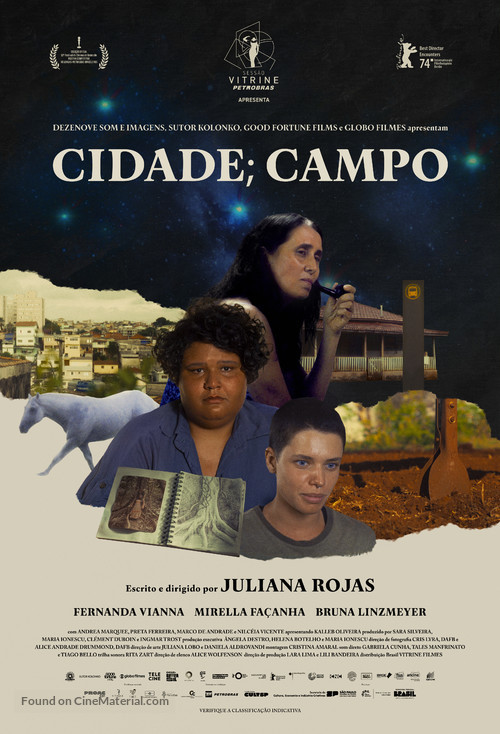 Cidade; Campo - Brazilian Movie Poster